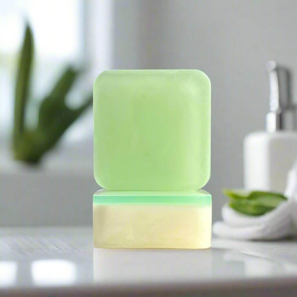 Clean Lines Natural Soap Front and Side